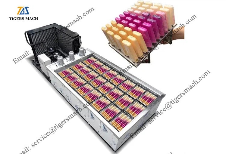 Ice block popsicle making machine Ice block popsicle making machine