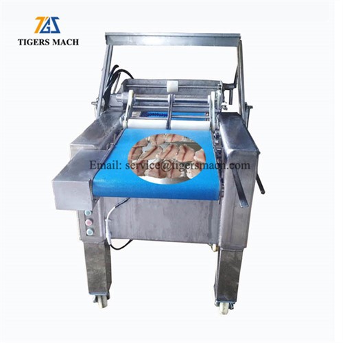 Máquina automática de remoção de pele de peixe