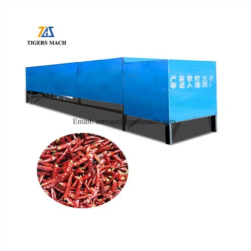 Máquina de remoção de talos de pimentão