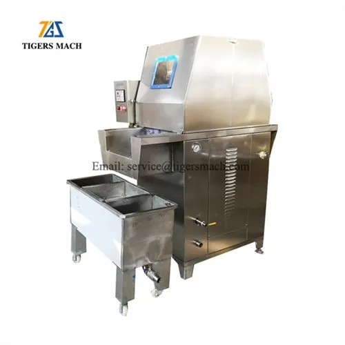 Máquina injetora de salmoura para carne