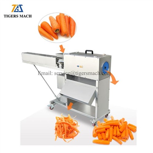 A introdução de recursos da máquina de descascar cenoura